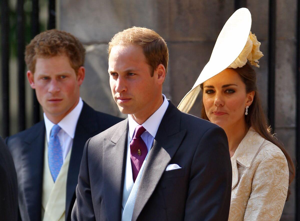 Prince Harry, who commented that Prince William didn't follow his heart when he got married, leaving Zara and Mike Tindall's wedding with his brother and Kate Middleton