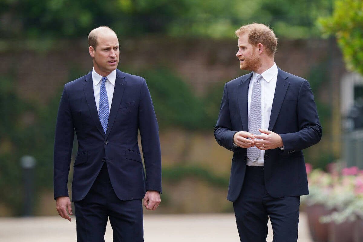 Prince William, whose 'furious' about Omid Scobie's 'Endgame' claim about Prince Harry being 'in the dark' after Queen Elizabeth's death, with Prince Harry