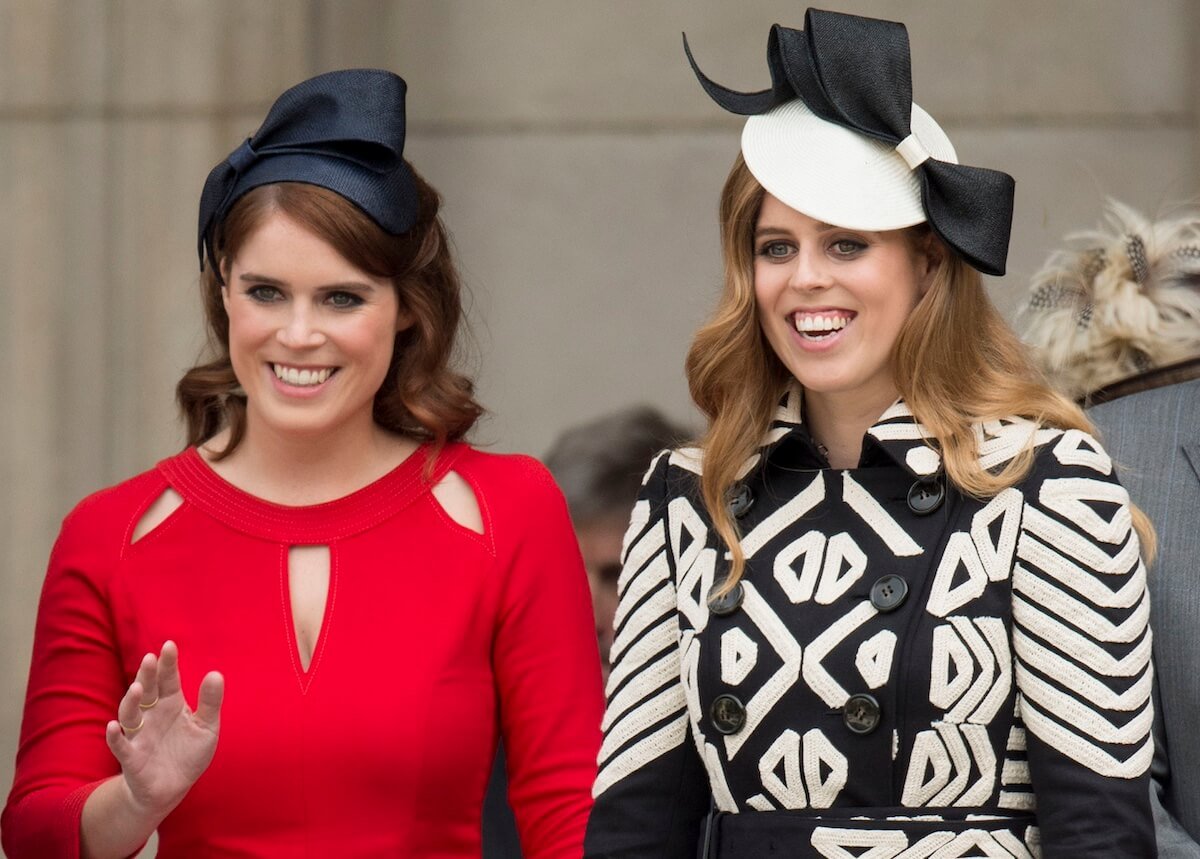 Princess Eugenie (left) and Princess Beatrice