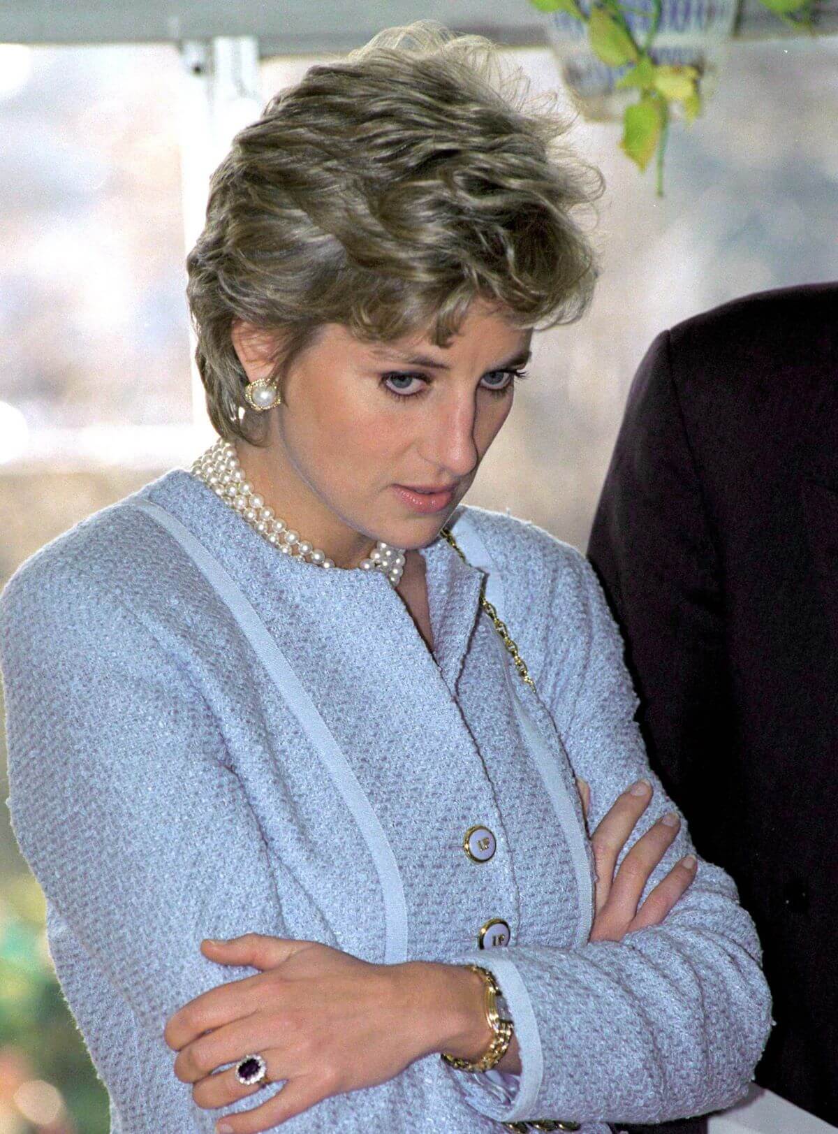 Princess Diana at The Umeda Akebono School in Tokyo