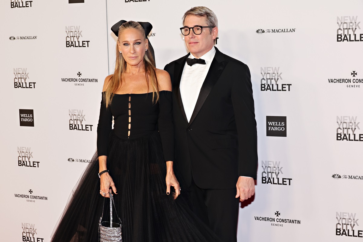 Sarah Jessica Parker and Matthew Broderick at the New York City Ballet 2023 Fall Fashion Gala.