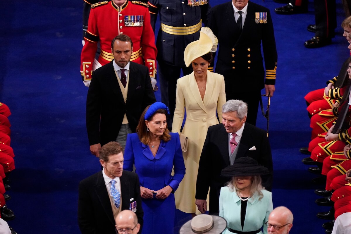 The Middleton family, Prince William's 'proxy family,' at the coronation