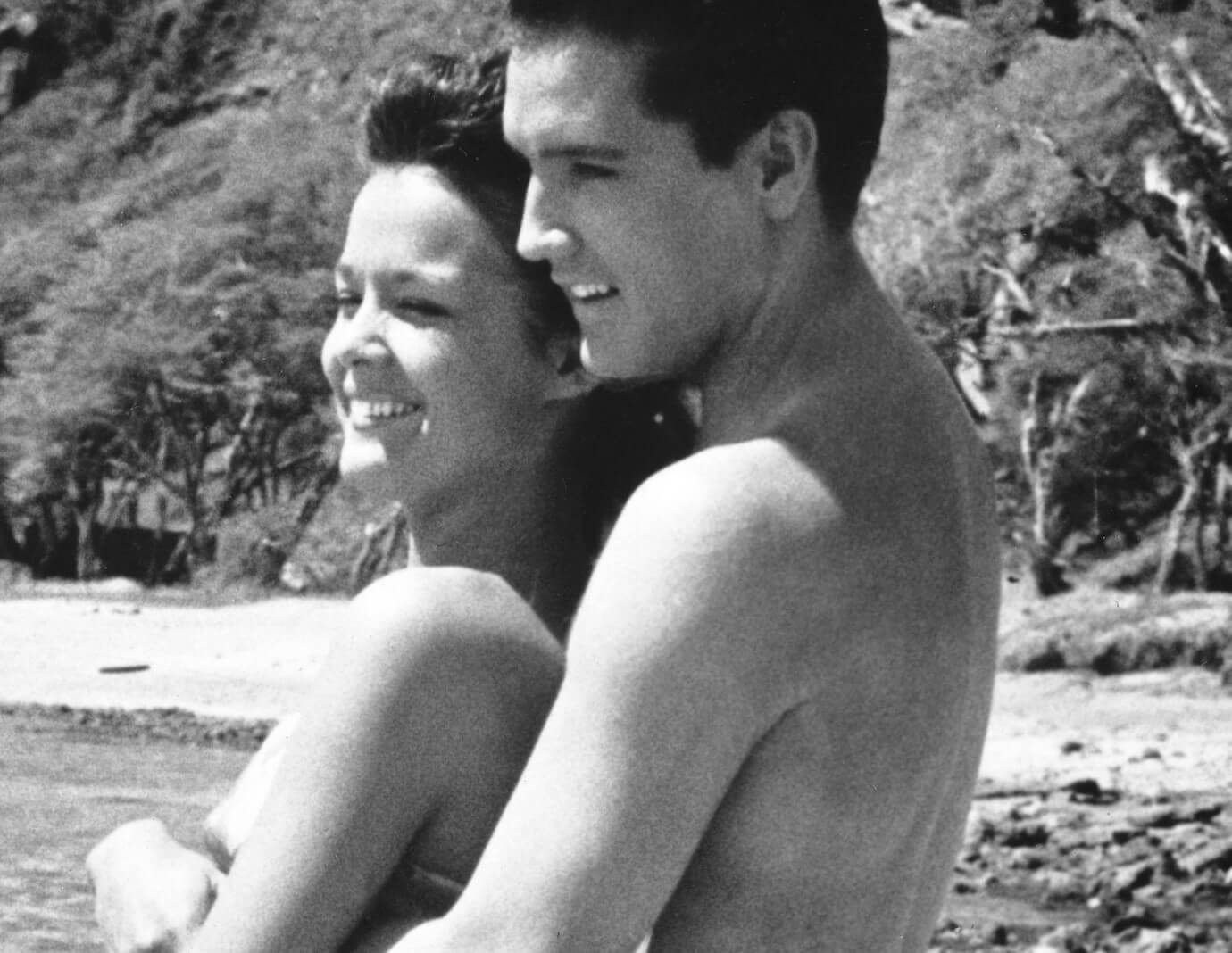 Elvis Presley and Joan Blackman in 'Blue Hawaii'
