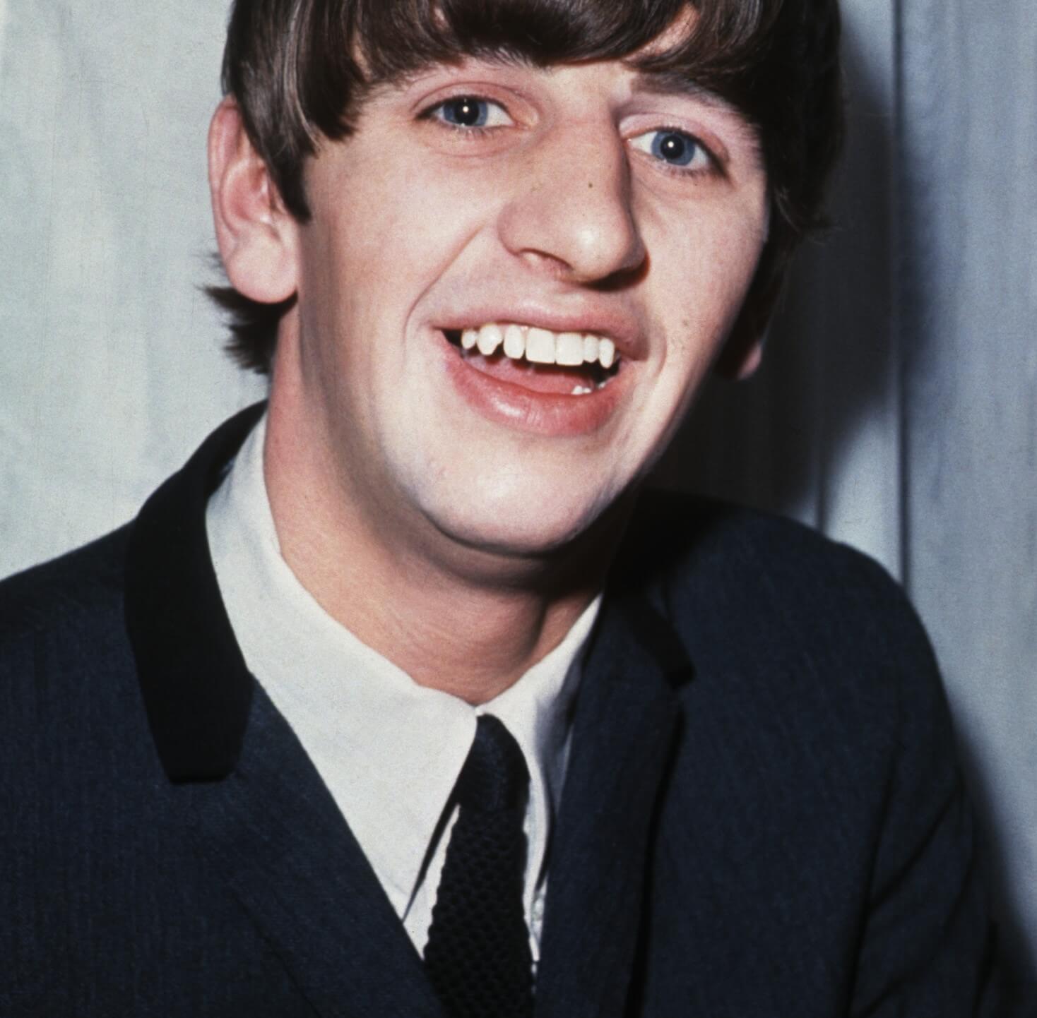 Ringo Starr in a suit