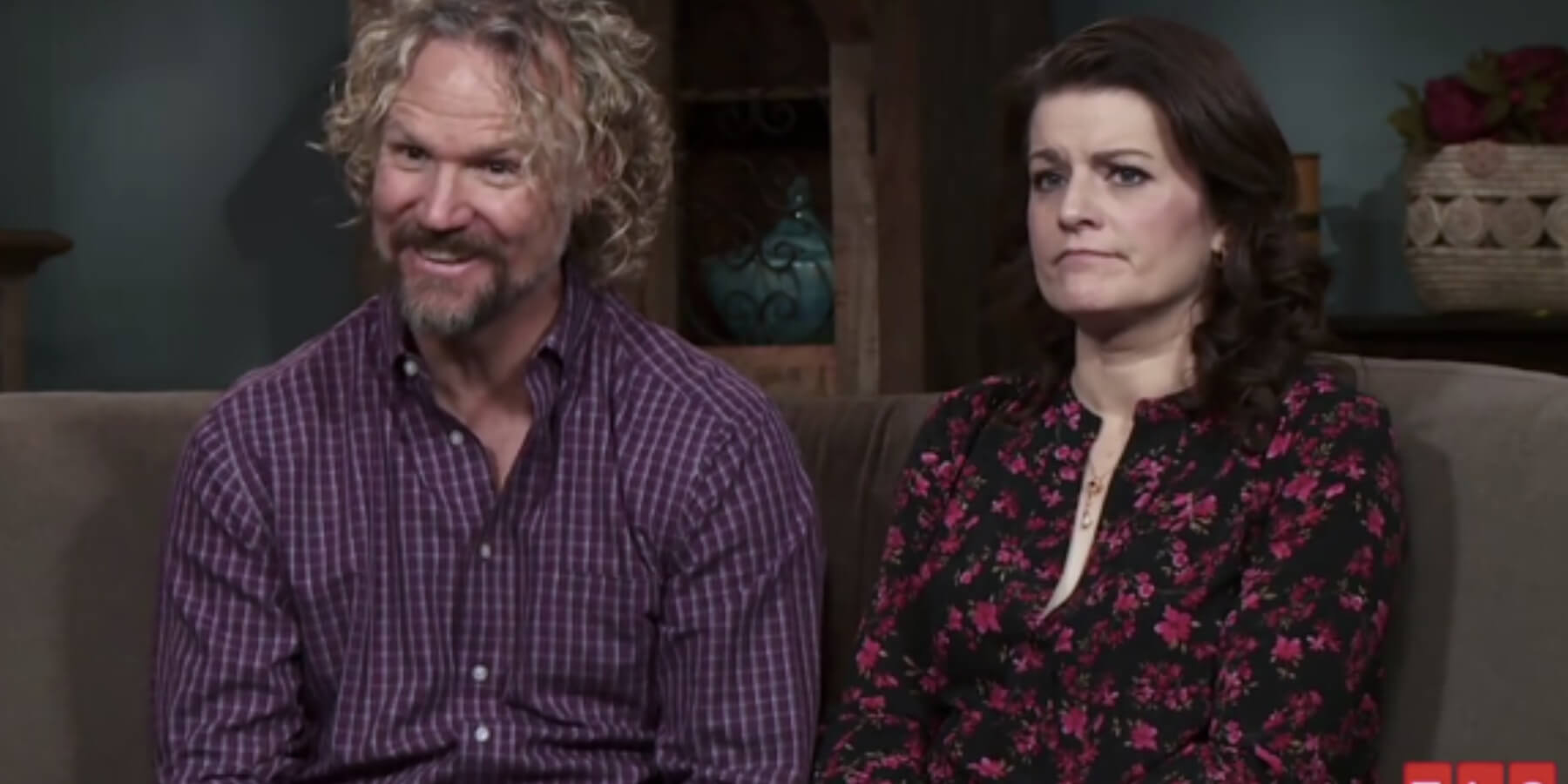 Kody and Robyn Brown in a confessional for TLC's 'Sister Wives.'