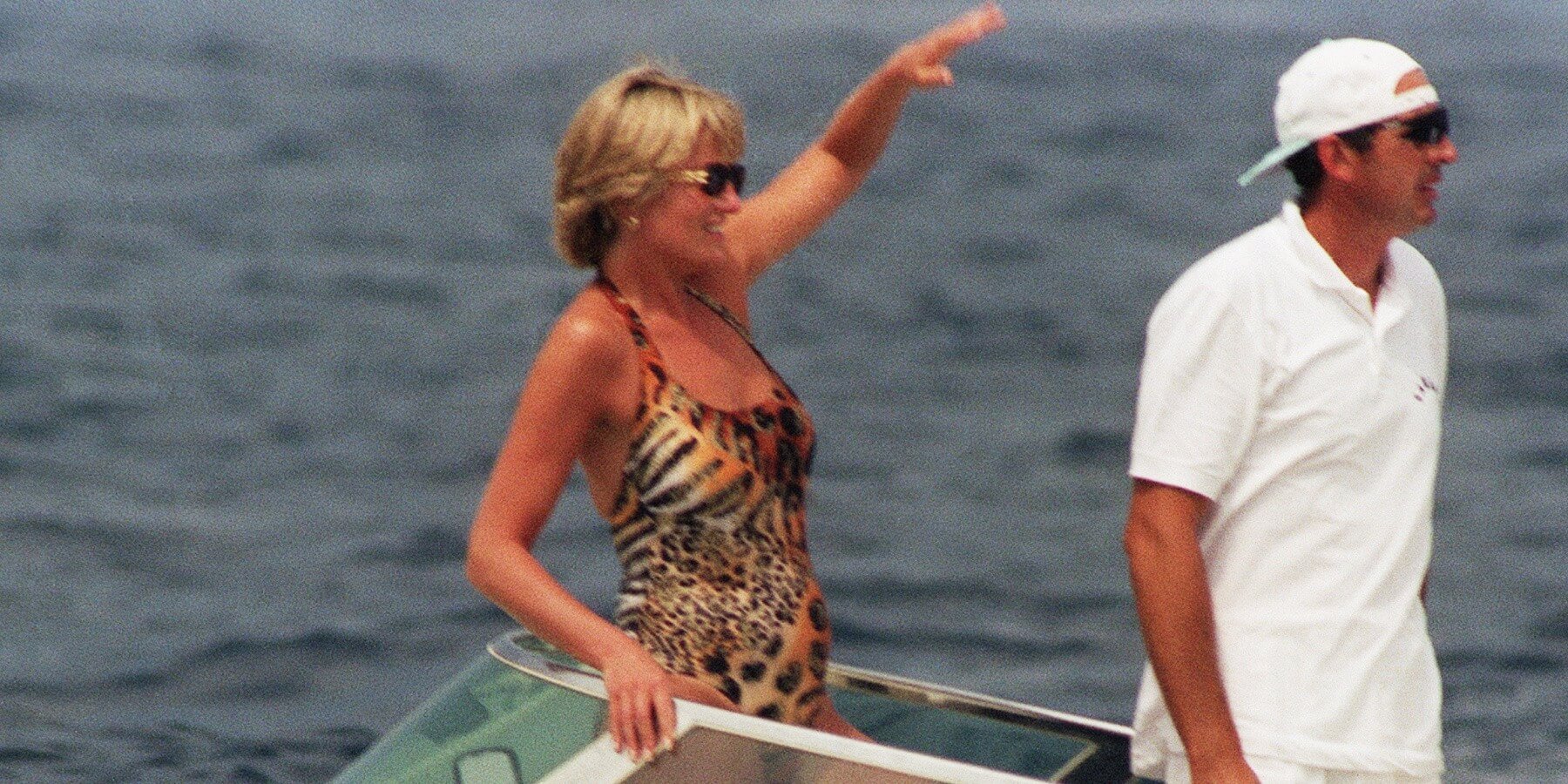Princess Diana photographed in July 1997, one month before her death.