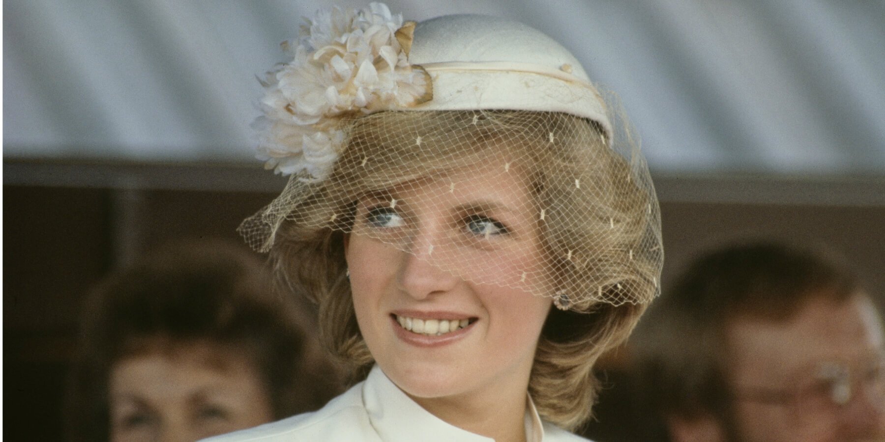 Princess Diana was photographed in 1983 at a welcome ceremony in Tauranga, New Zealand.