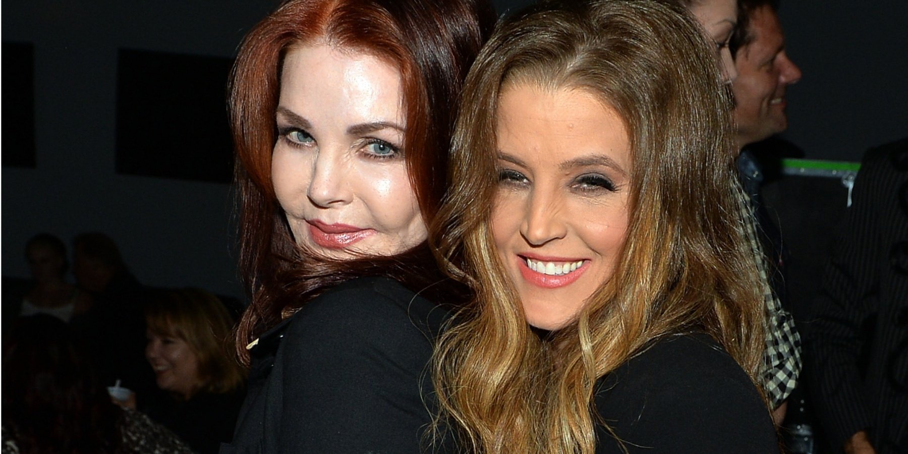 Priscilla Presley and Lisa Marie Presley photographed at the 14th Annual Americana Music Festival & Conference on September 20, 2013 in Nashville, TN.