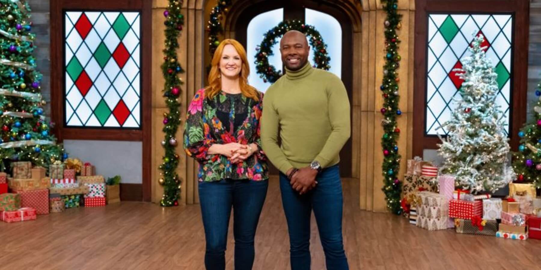 Ree Drummond and Eddie Jackson star in Food Network's 'Christmas Cookie Challenge.'