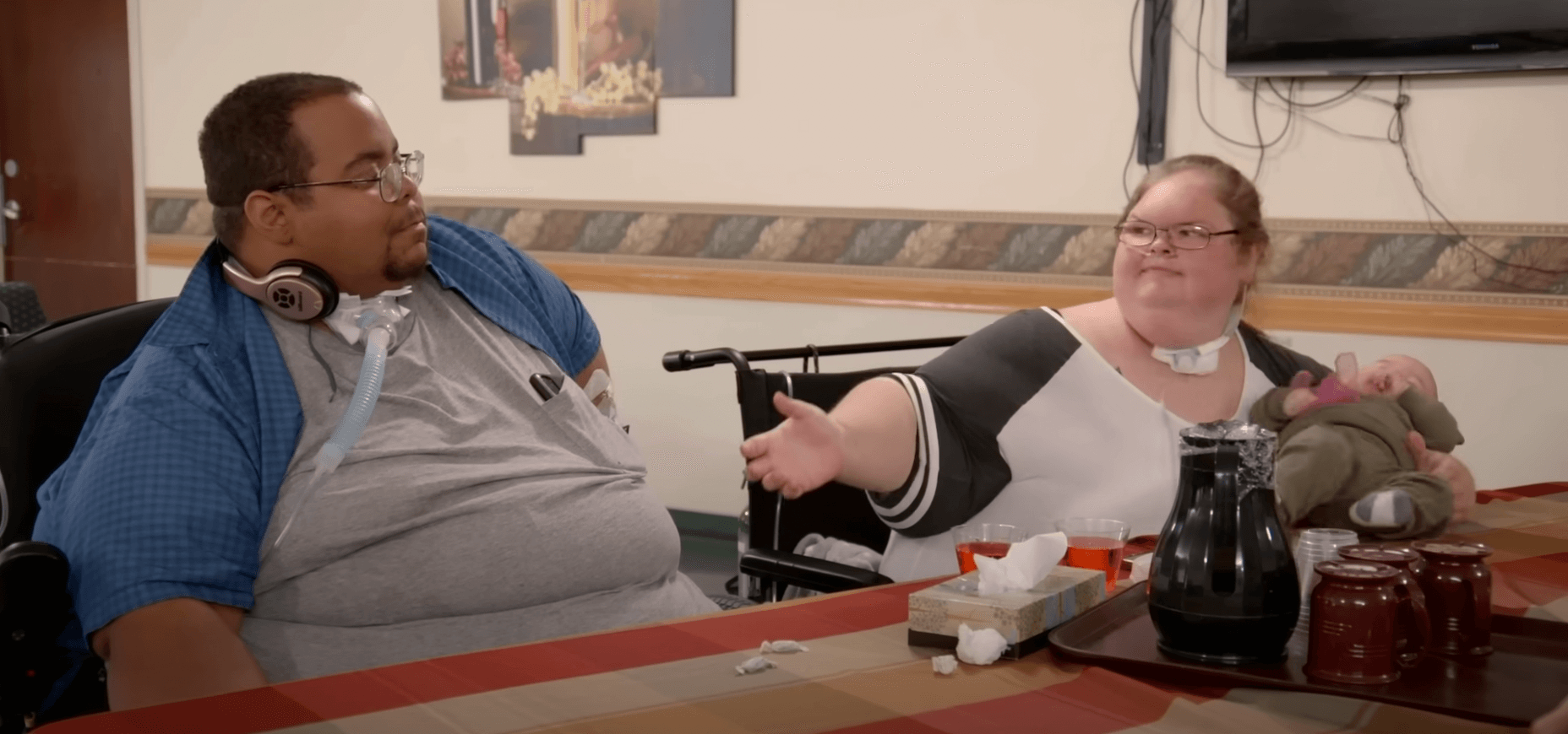 Tammy Slaton and Caleb Willingham in '1000-Lb. Sisters'