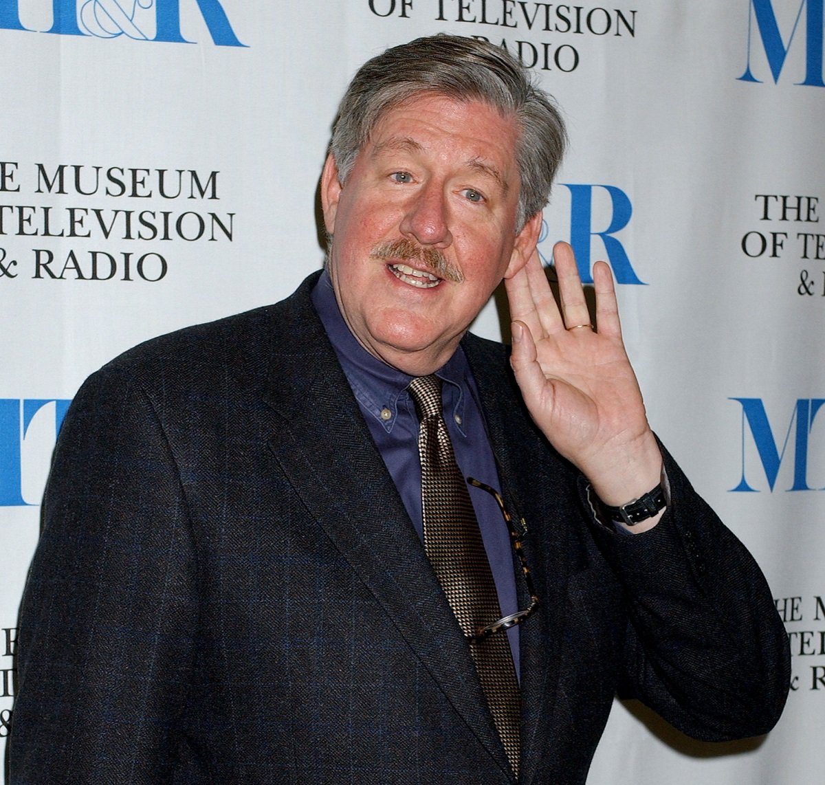 Edward Herrmann during "Gilmore Girls" 100th Episode Celebration