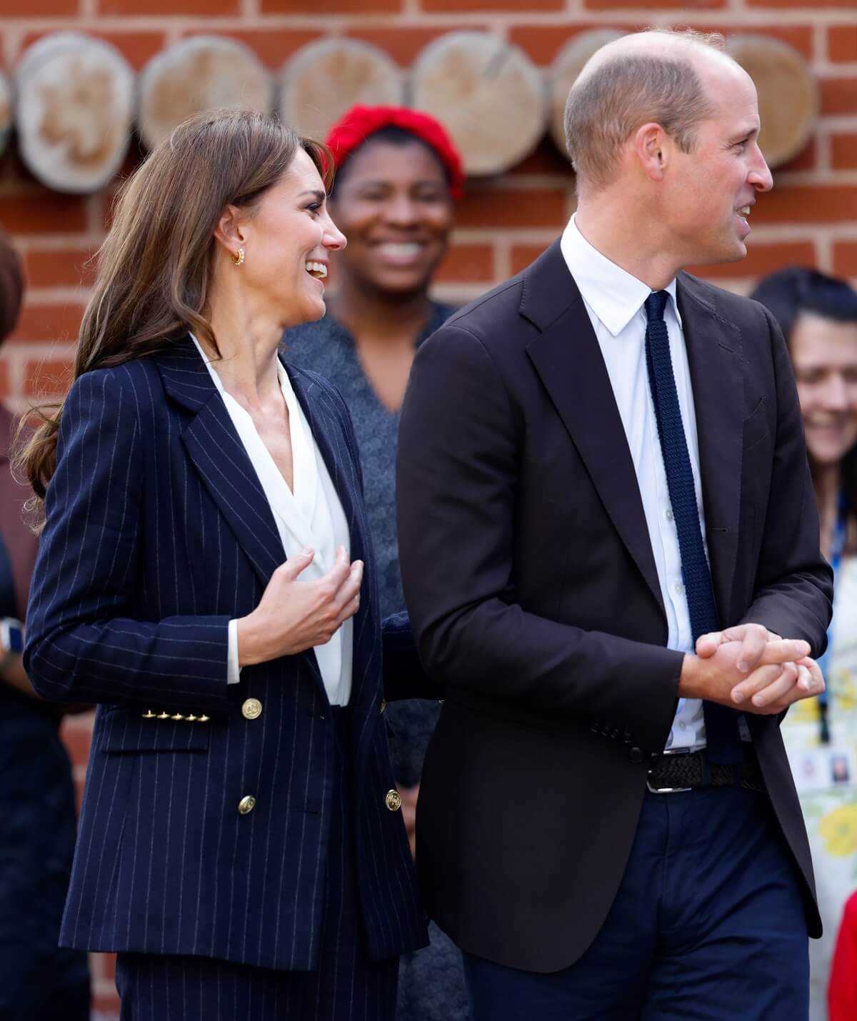 Kate Middleton and Prince William visit the Grange Pavilion to meet with members of the Windrush Cymru Elders in Wales