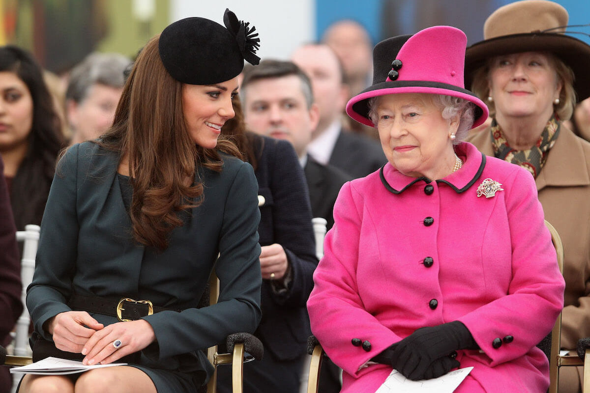 Kate Middleton did not follow Queen Elizabeth's makeup rule for a bold lip color.