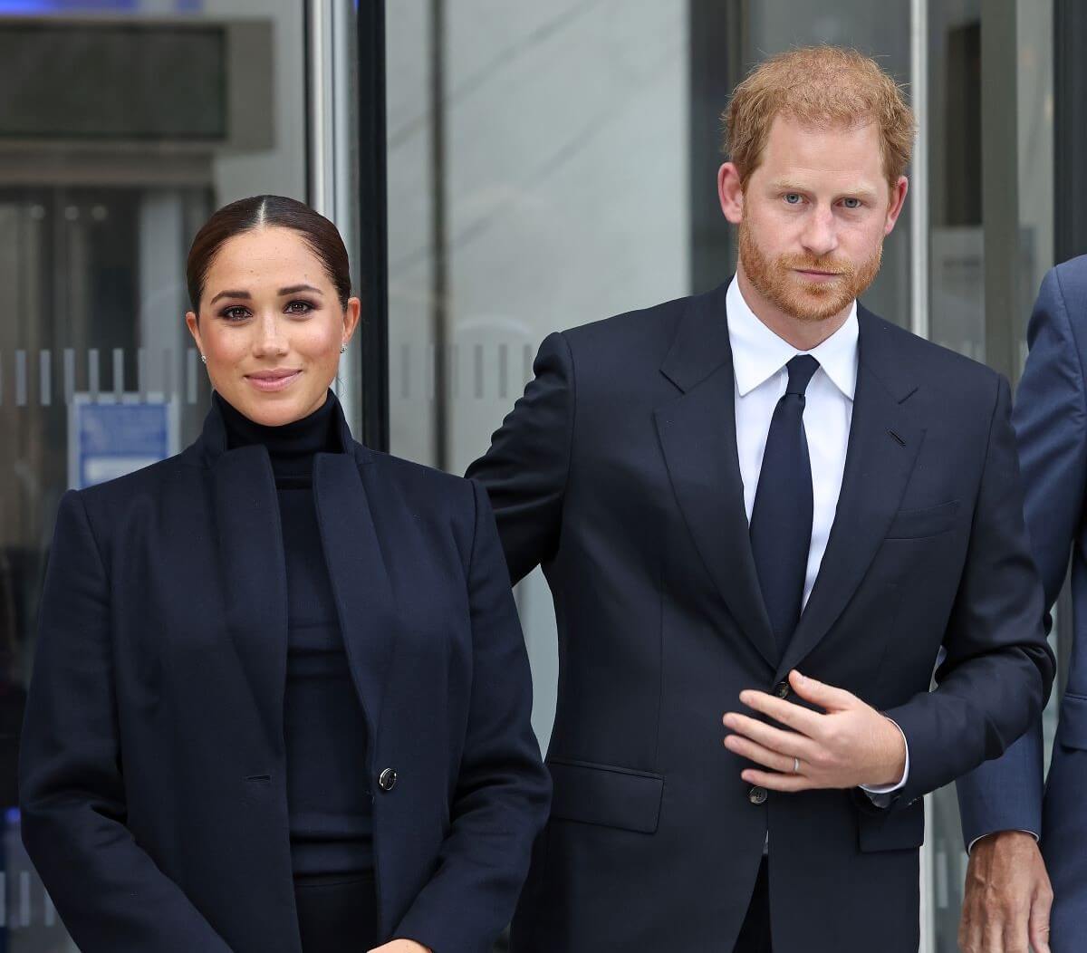 Meghan Markle, who an astrologer says wants to 'return to acting' but it will put a strain on her relationship with Prince Harry visit One World Observatory in New York City