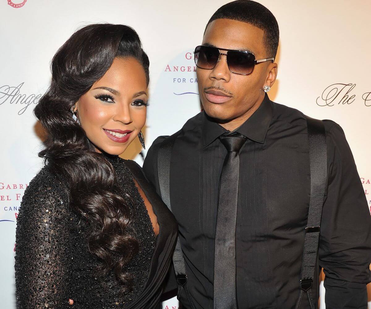 Nelly, who is a few years older than Ashanti, attend a gala together in New York City