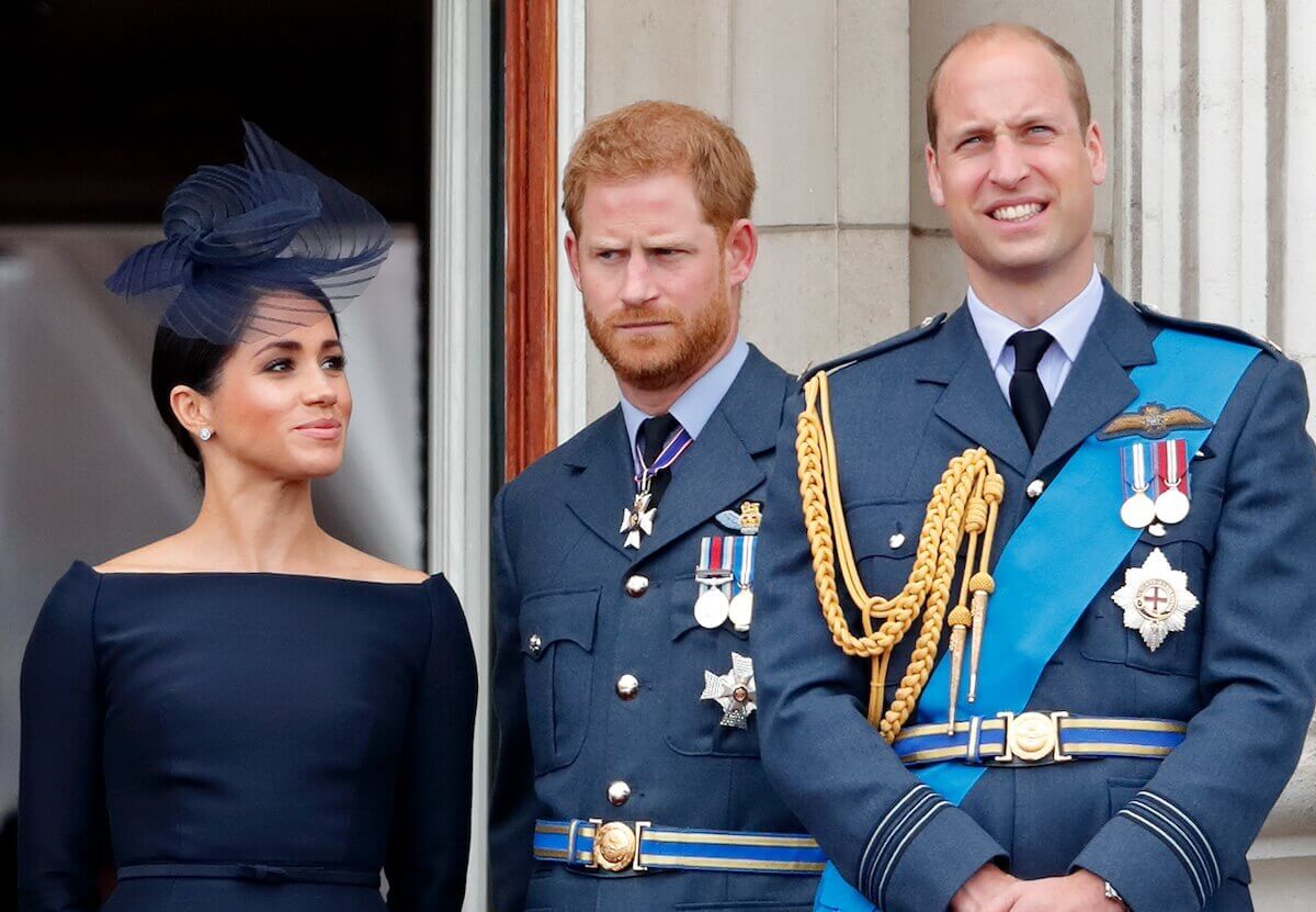 Meghan Markle, Prince Harry, and Prince William