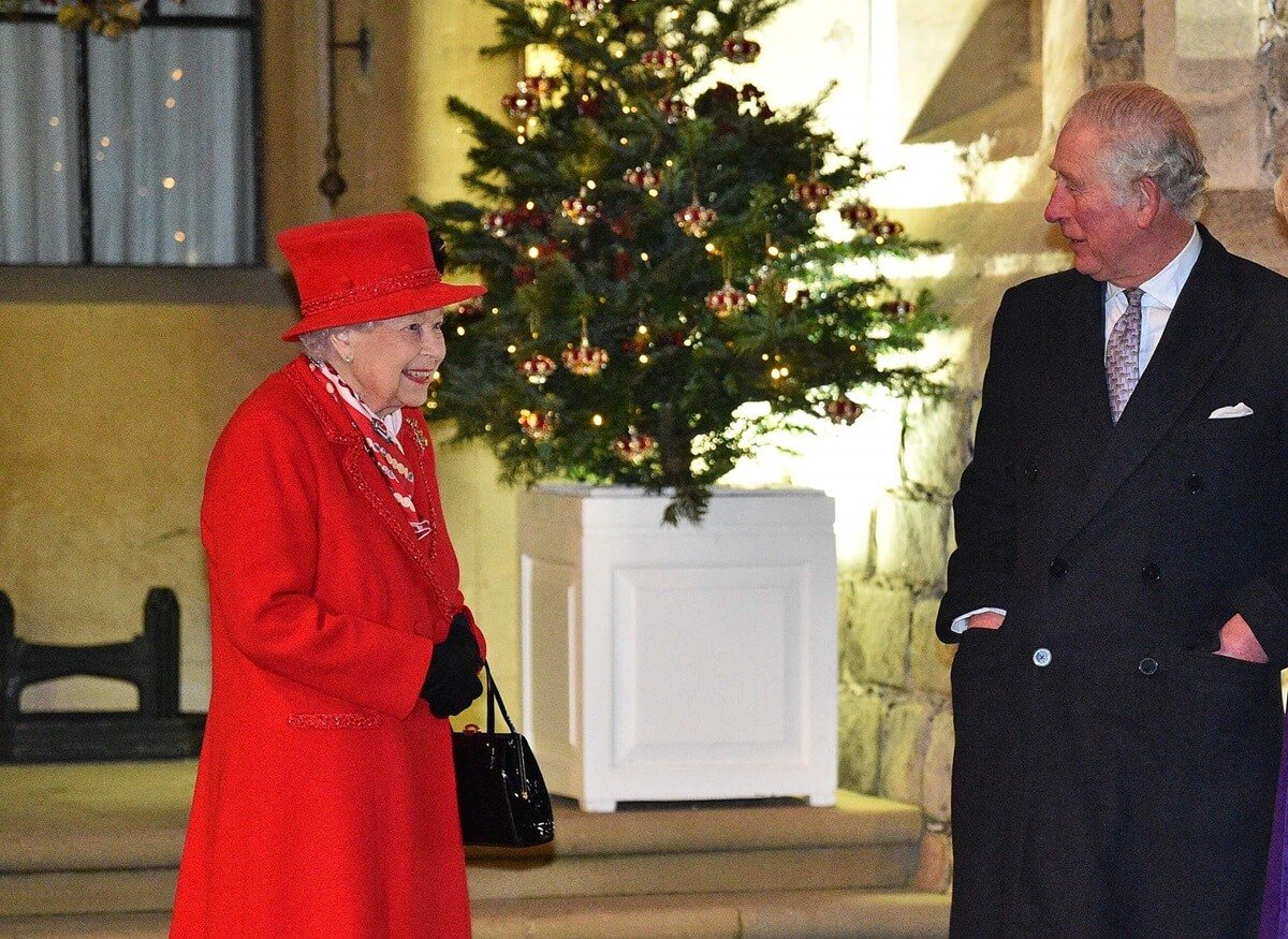 Queen Elizabeth II, then-Prince Charles, and other royals thank COVID-19 volunteers and key workers at Windsor Castle