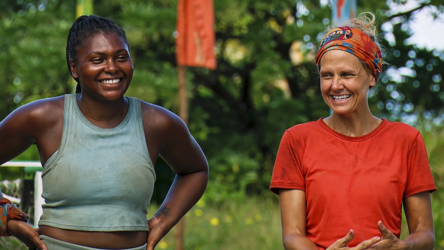 Katurah Topps and Julie Alley, two finalists in 'Survivor' Season 45