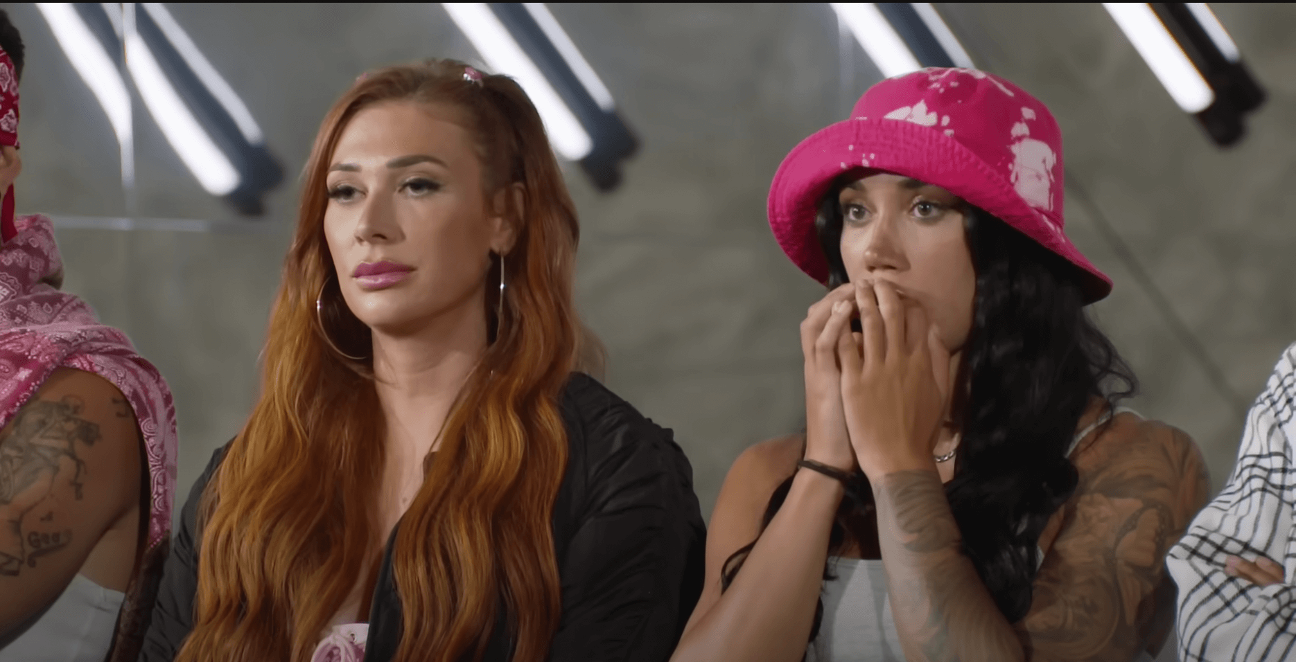 Moriah Jadea and Olivia Kaiser in 'The Challenge' Season 39