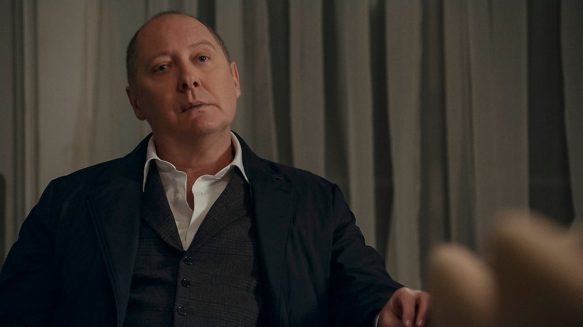 Bald James Spader in 'The Blacklist' Season 10