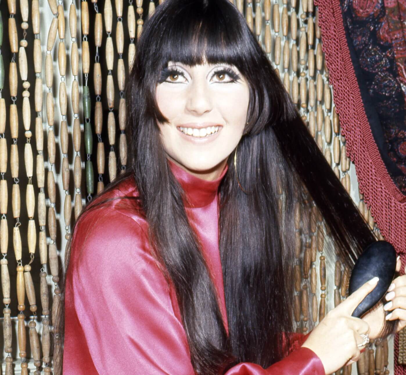 Cher with long hair