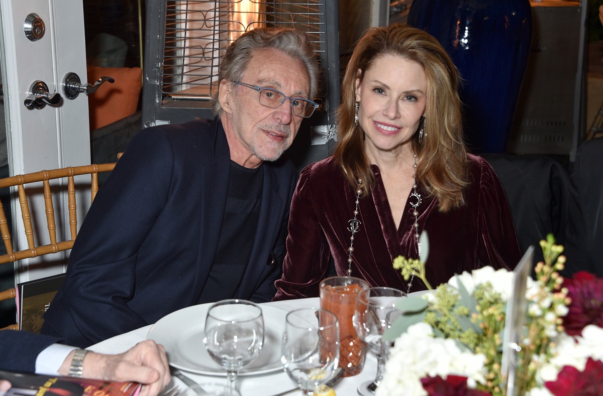 Frankie Valli and his fourth wife, Jackie Jacobs, are seen together at The Crescent Hotel in 2019.