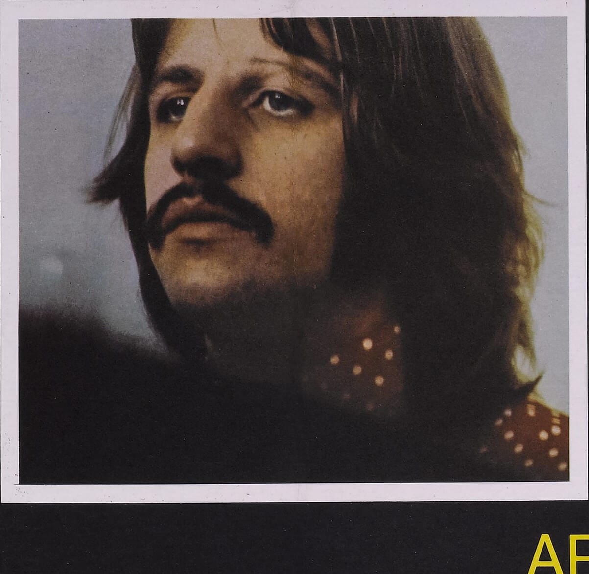 Ringo Starr on the cover of The Beatles' 'Let It Be'