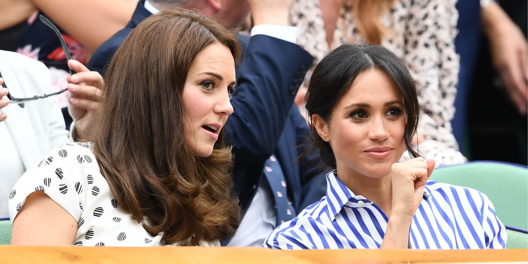 Kate Middleton and Meghan Markle reportedly never really hit it off despite public outings such as a 2018 Wimbledon match.