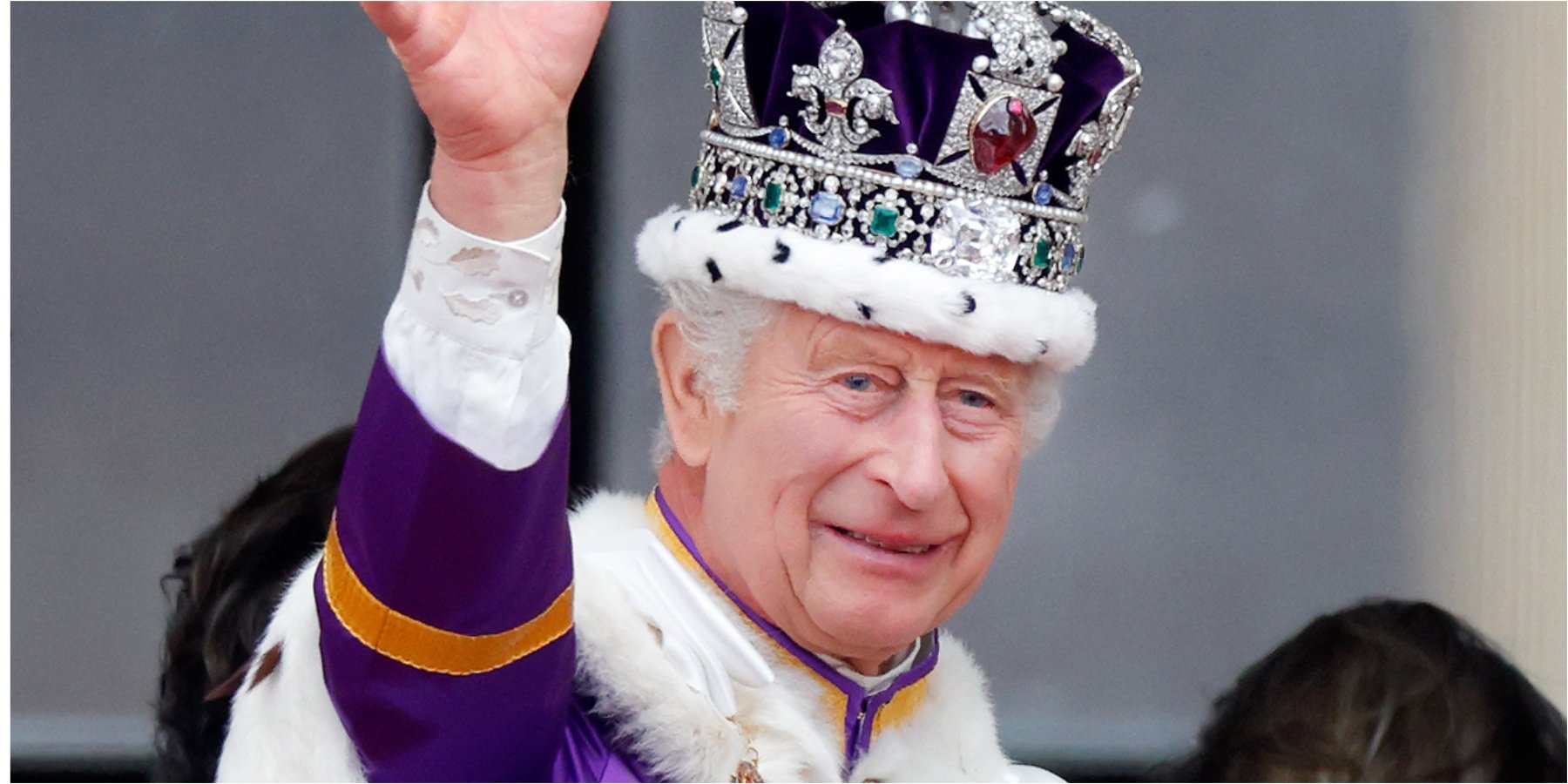 King Charles at his 2023 coronation.