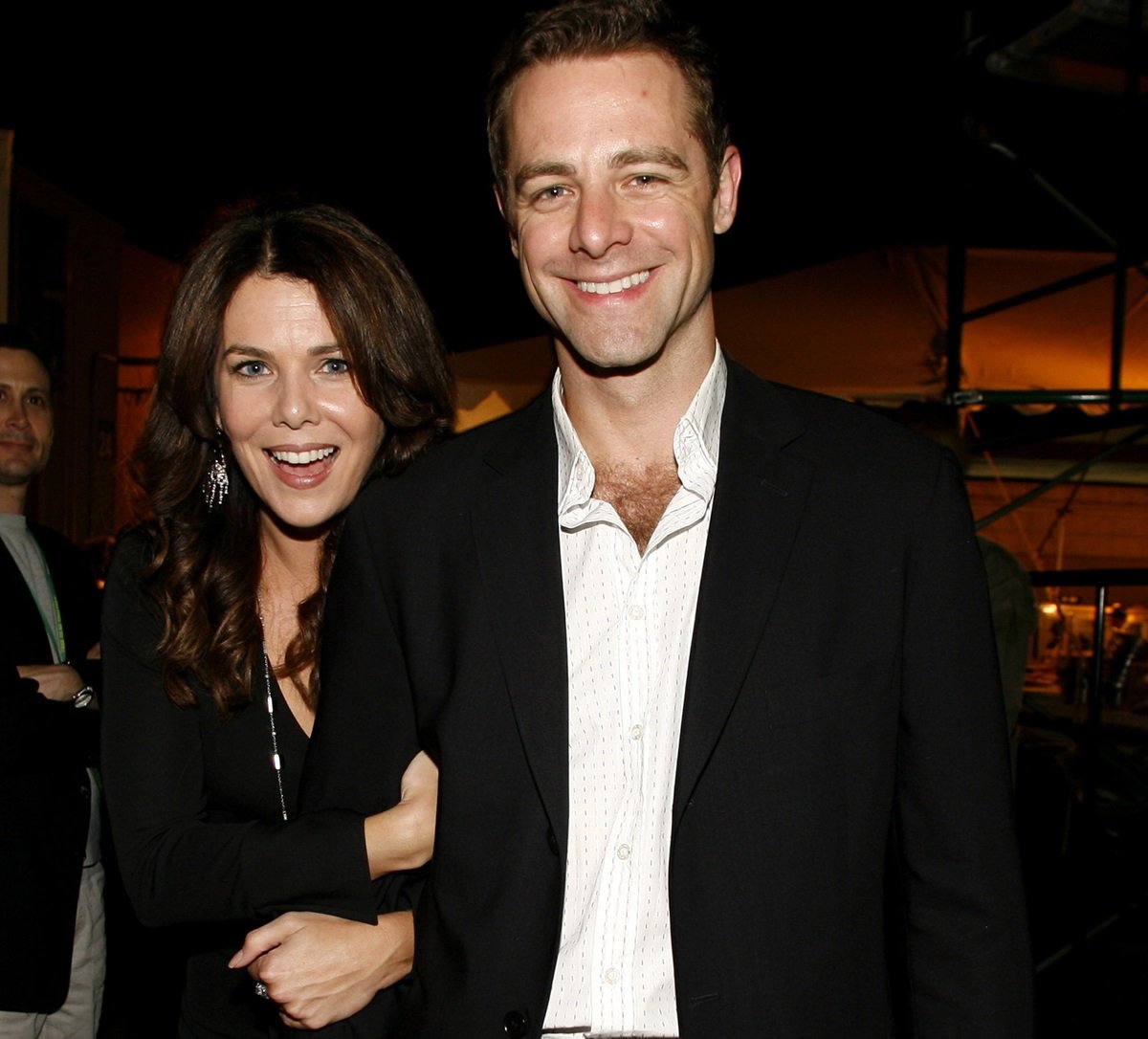 Costars, Lauren Graham and David Sutcliffe, during CW Launch Party for 'Gilmore Girls'