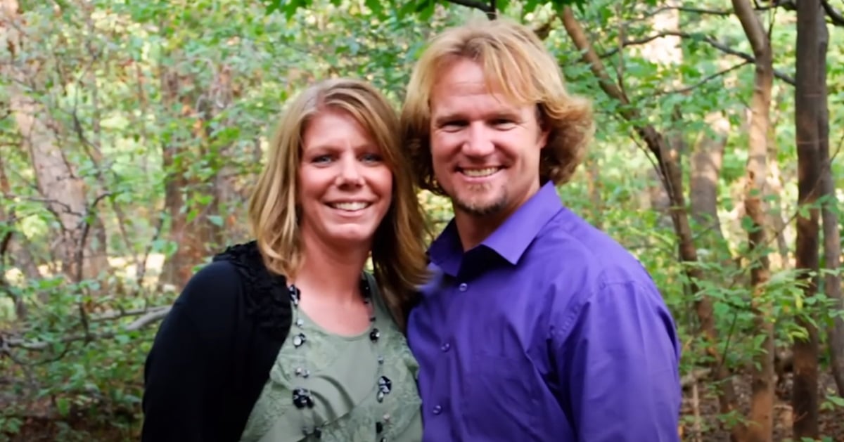 Meri and Kody pose for a photo together during the early years of 'Sister Wives'