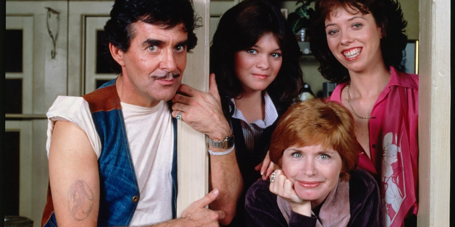 The cast of Norman Lear's 'One Day at a Time' included Pat Harrington, Valerie Bertinelli, Bonnie Franklin and Mackenzie Phillips.