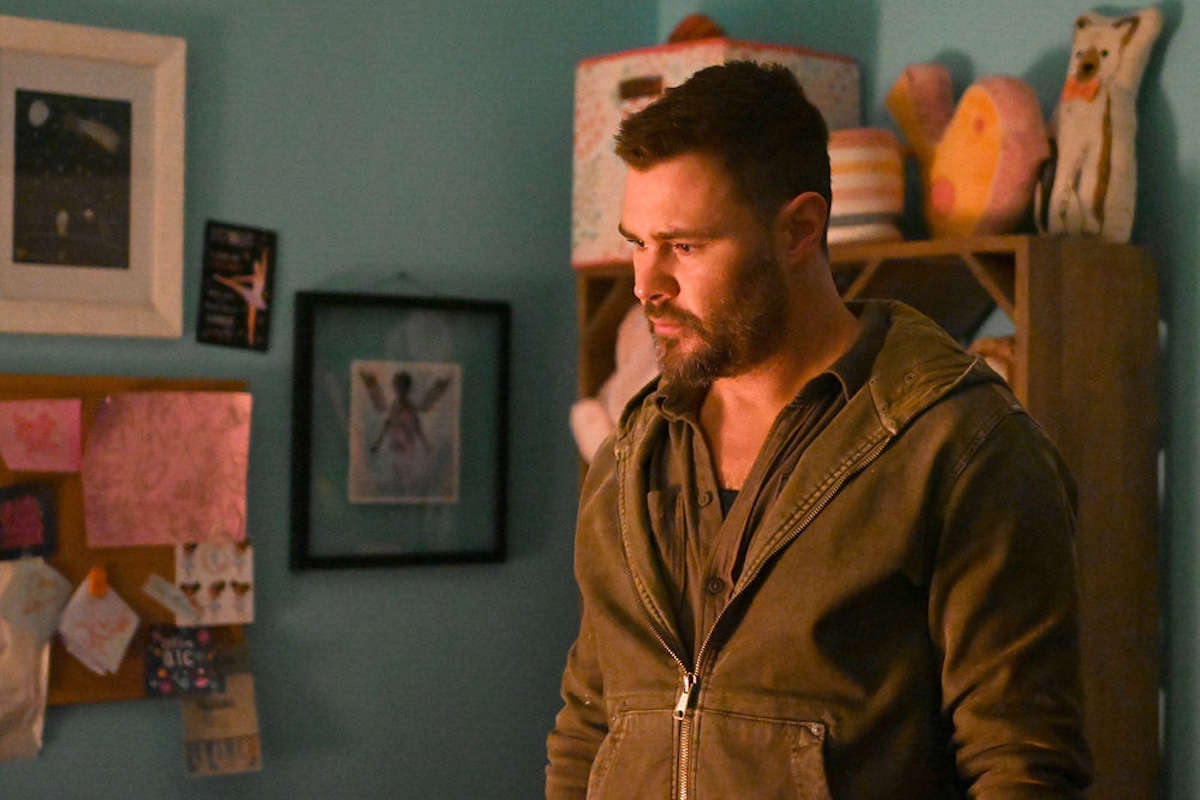 John Patrick Flueger as Adam Ruzek, wearing a zip-up sweatshirt, in 'Chicago P.D.'