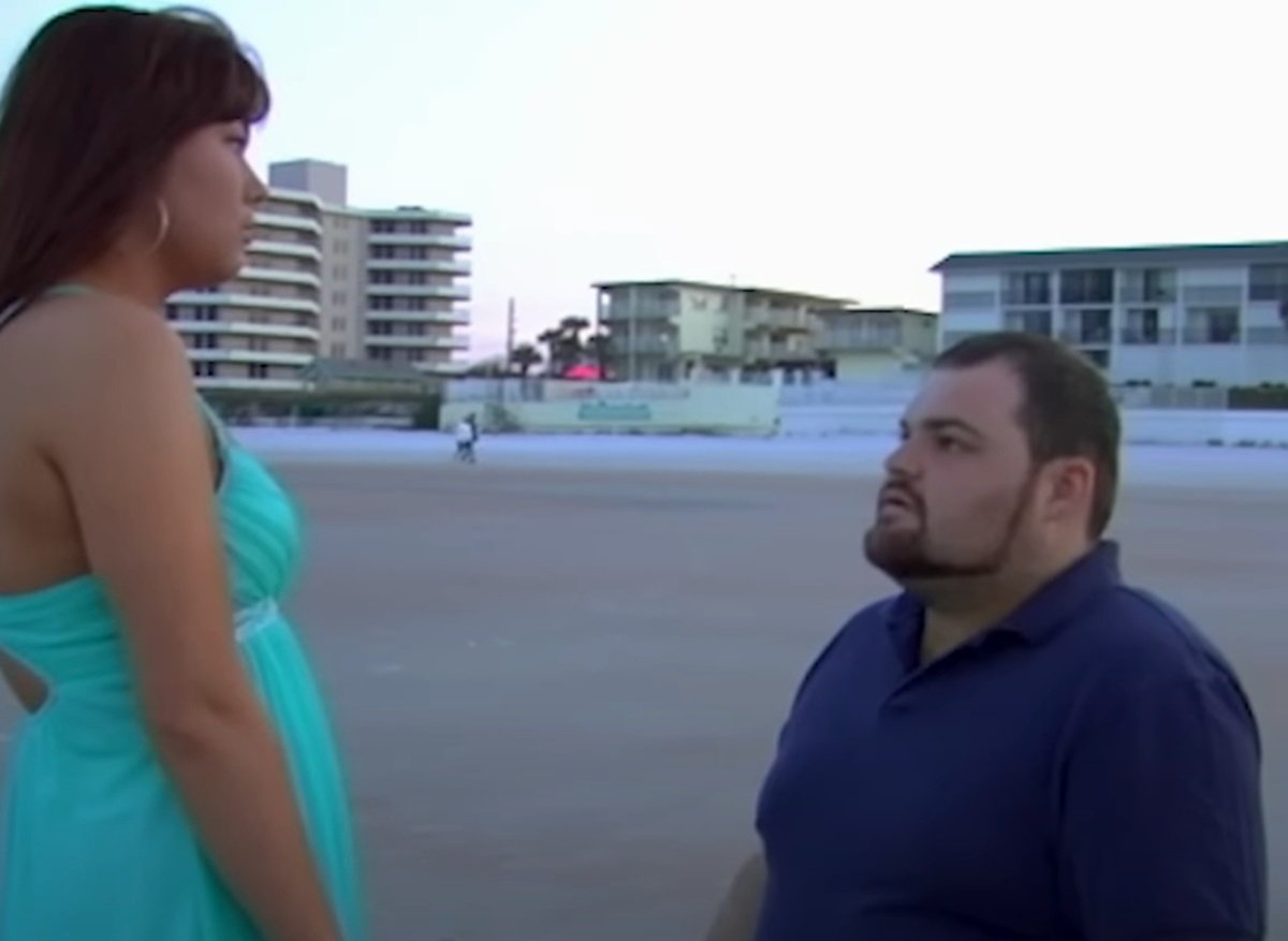 Amber Portwood and Gary Shirley in an episode of 'Teen Mom'