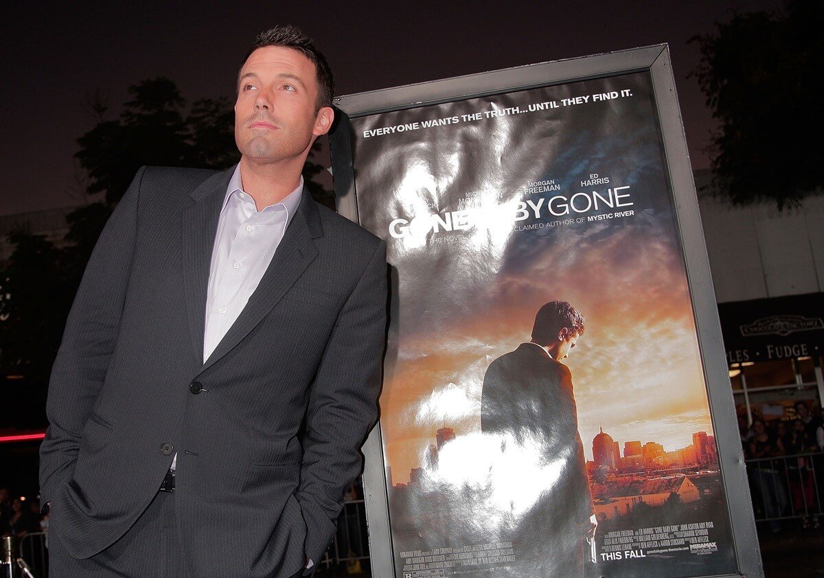 Ben Affleck arrives at Miramax Films' "Gone Baby Gone" premiere in a suit.