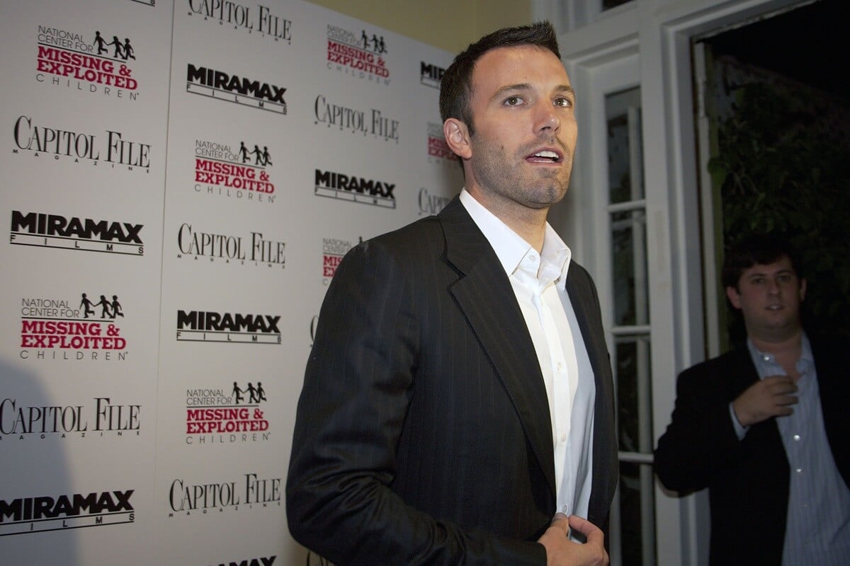 Ben Affleck Affleck arrives at the Capitol File hosted after party for "Gone Baby Gone" in a suit.