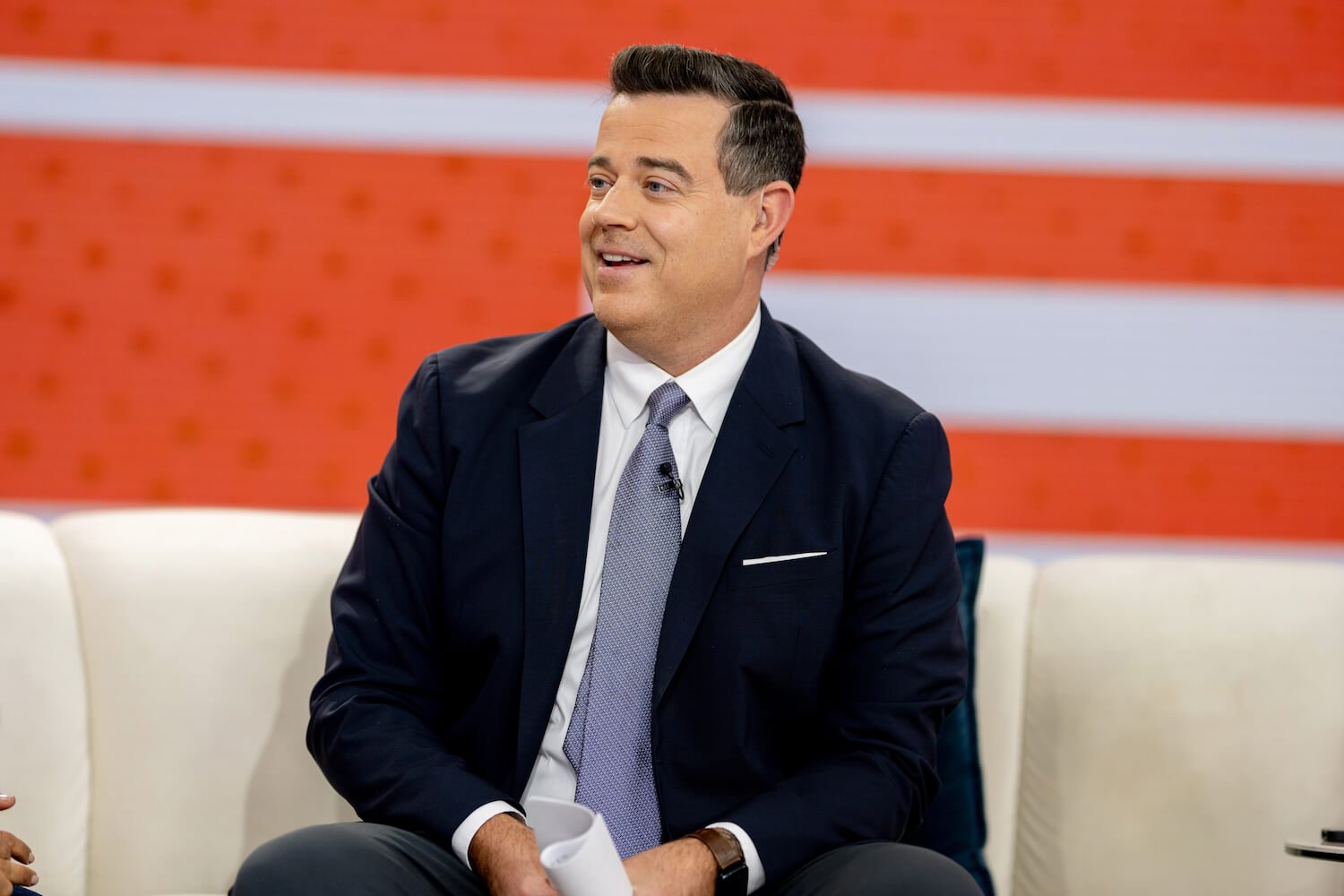Carson Daly in a suit on 'Today'