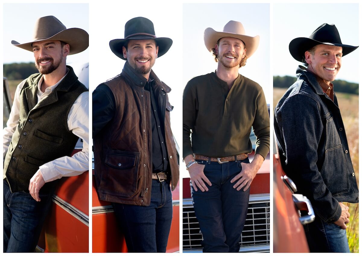 Four photos of the 'Farmer Wants a Wife' Season 2 farmers