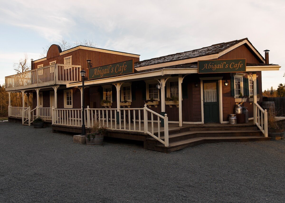 View of Abigail's Cafe from 'When Calls the Heart'