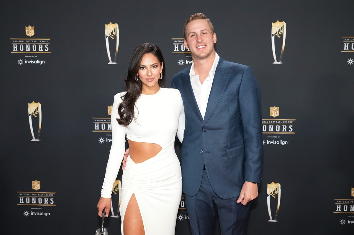 Jared Goff and Christen Harper attend the 12th Annual NFL Honors