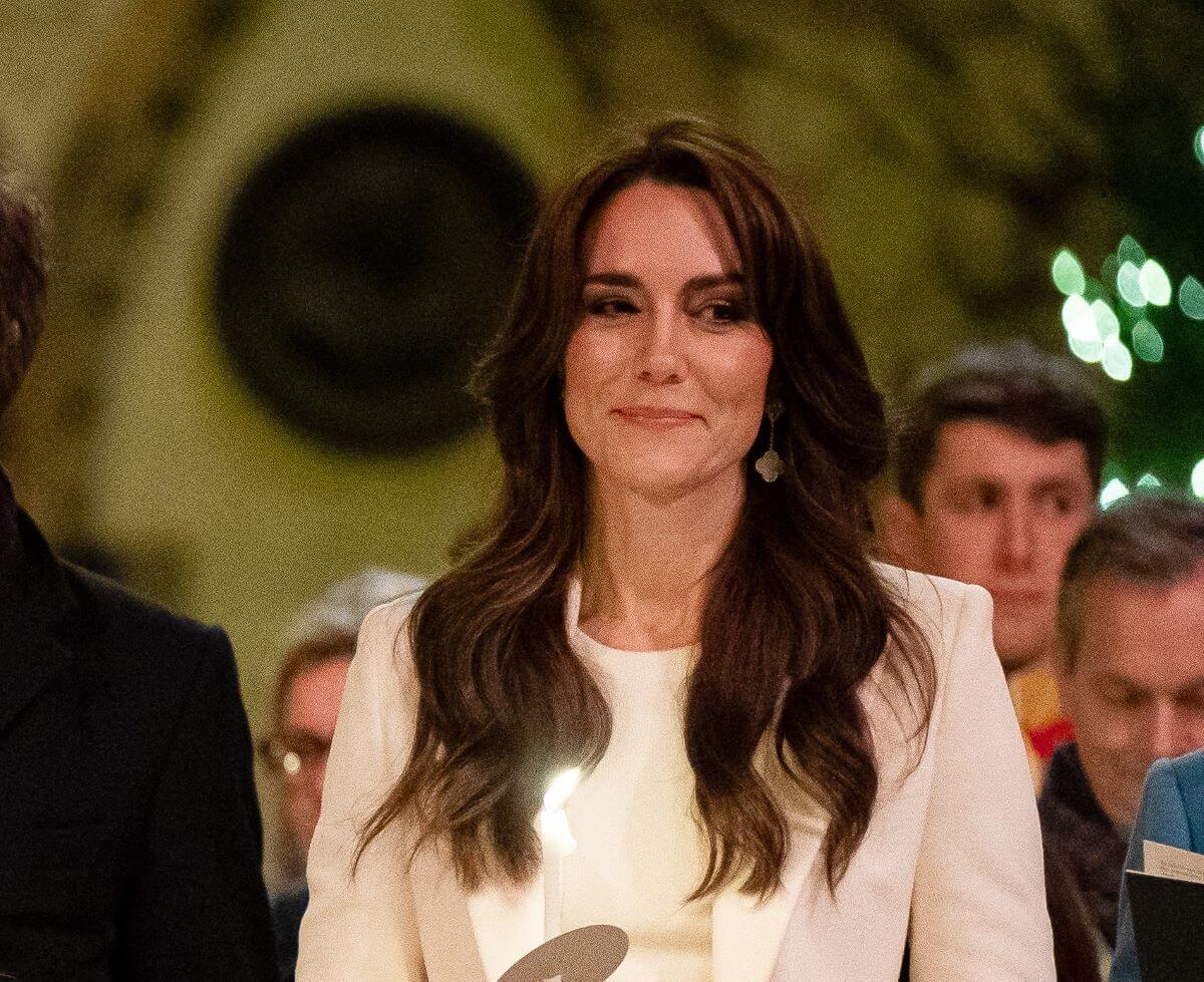 Kate Middleton during the Royal Carols - Together At Christmas service at Westminster Abbey