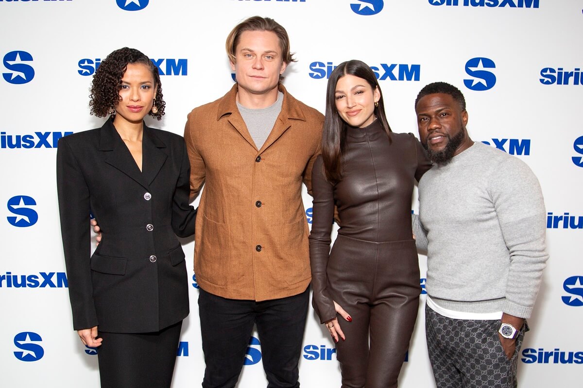 Gugu Mbatha-Raw, Billy Magnussen, Ursula Corbero and Kevin Hart visit SiriusXM Studios.