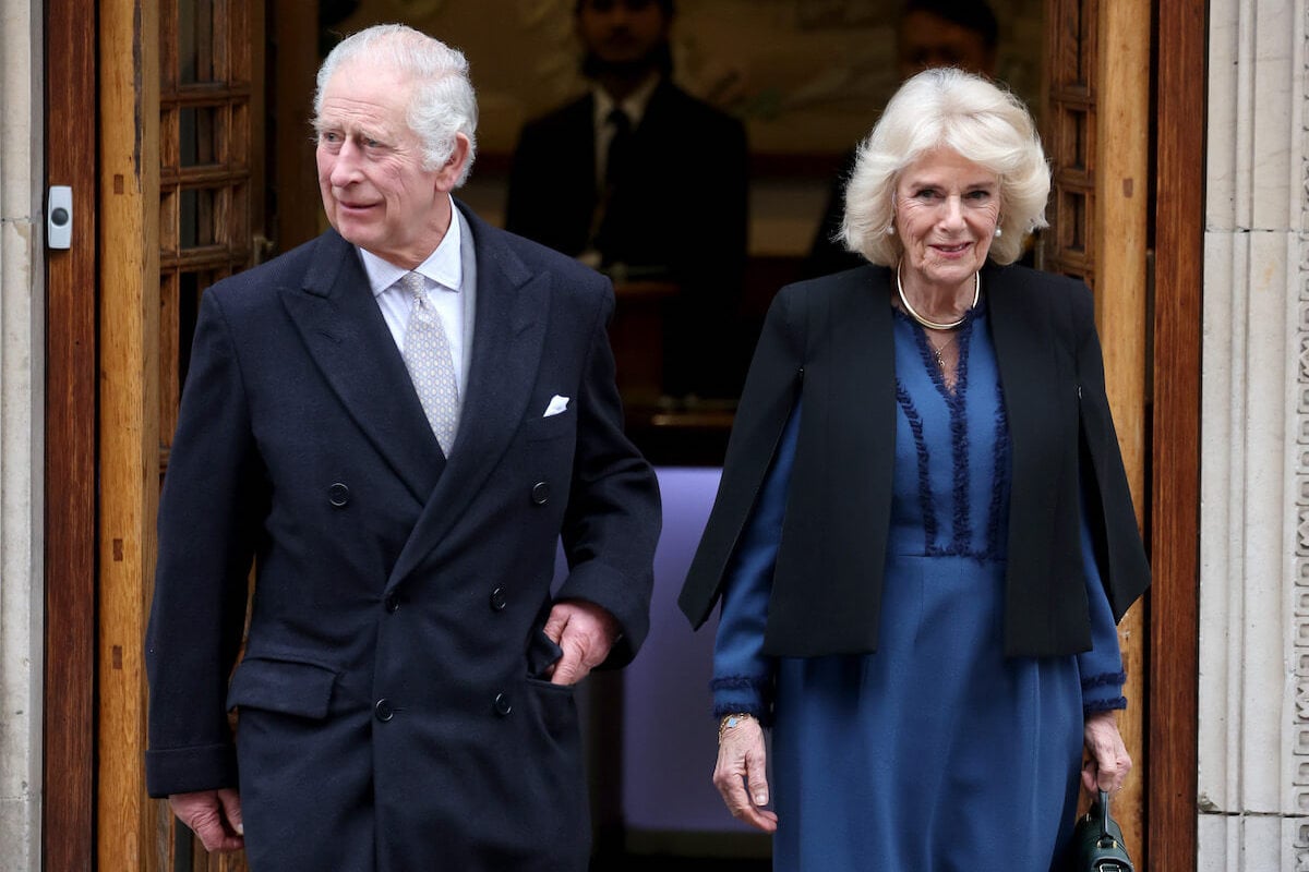 King Charles and Queen Camilla, who is making sure the king rests, leave The London Clinic following the king's enlarged prostate surgery
