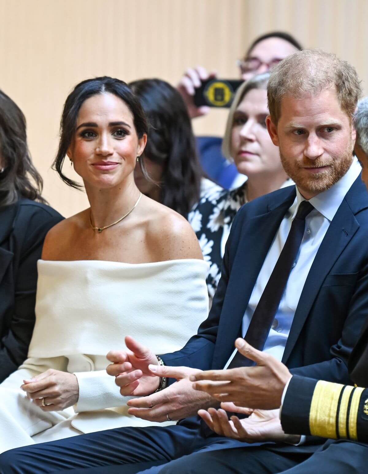 Meghan Markle and Prince Harry attend The Archewell Foundation Parents’ Summit In New York City