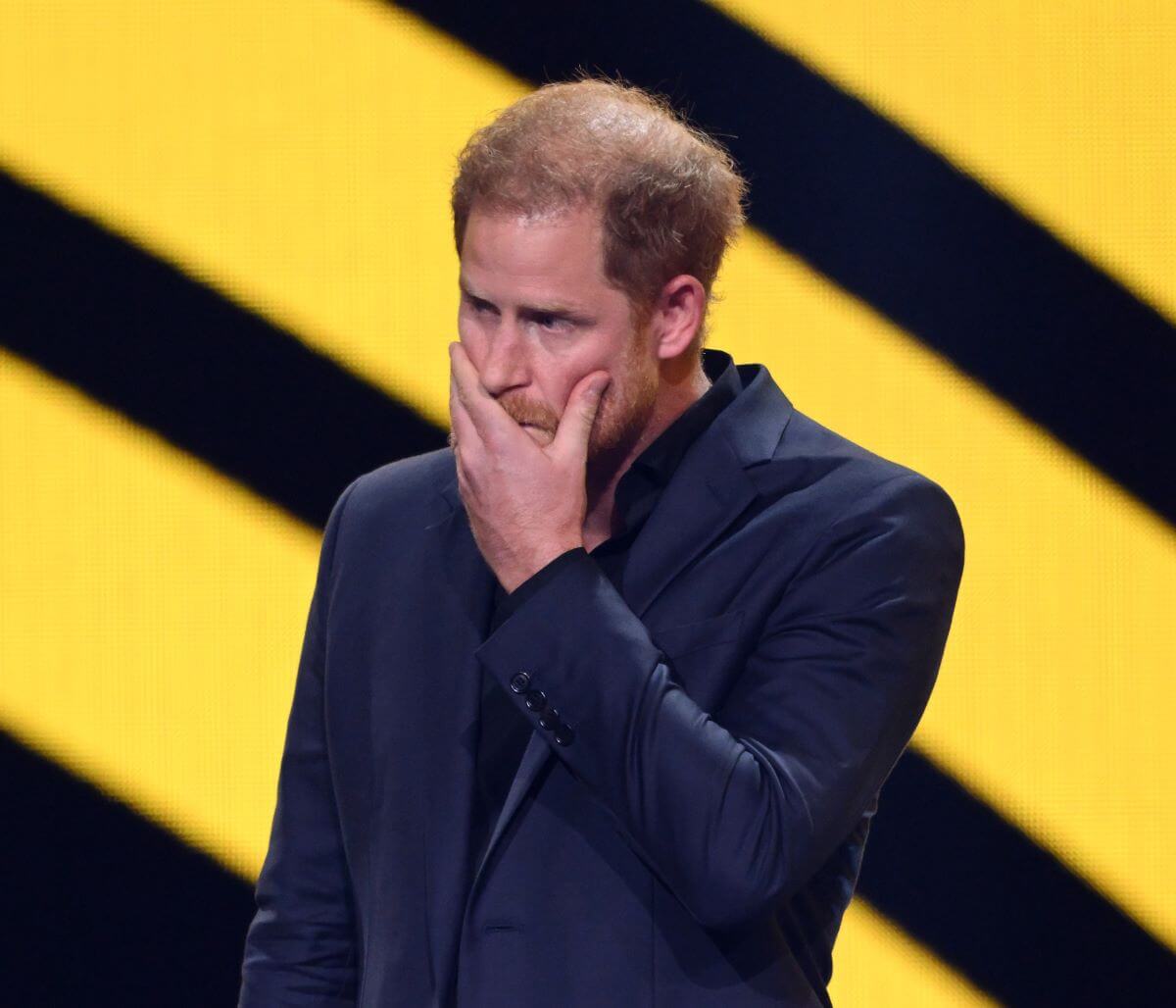 Prince Harry gets emotional during speech at the closing ceremony of the Invictus Games Düsseldorf 2023