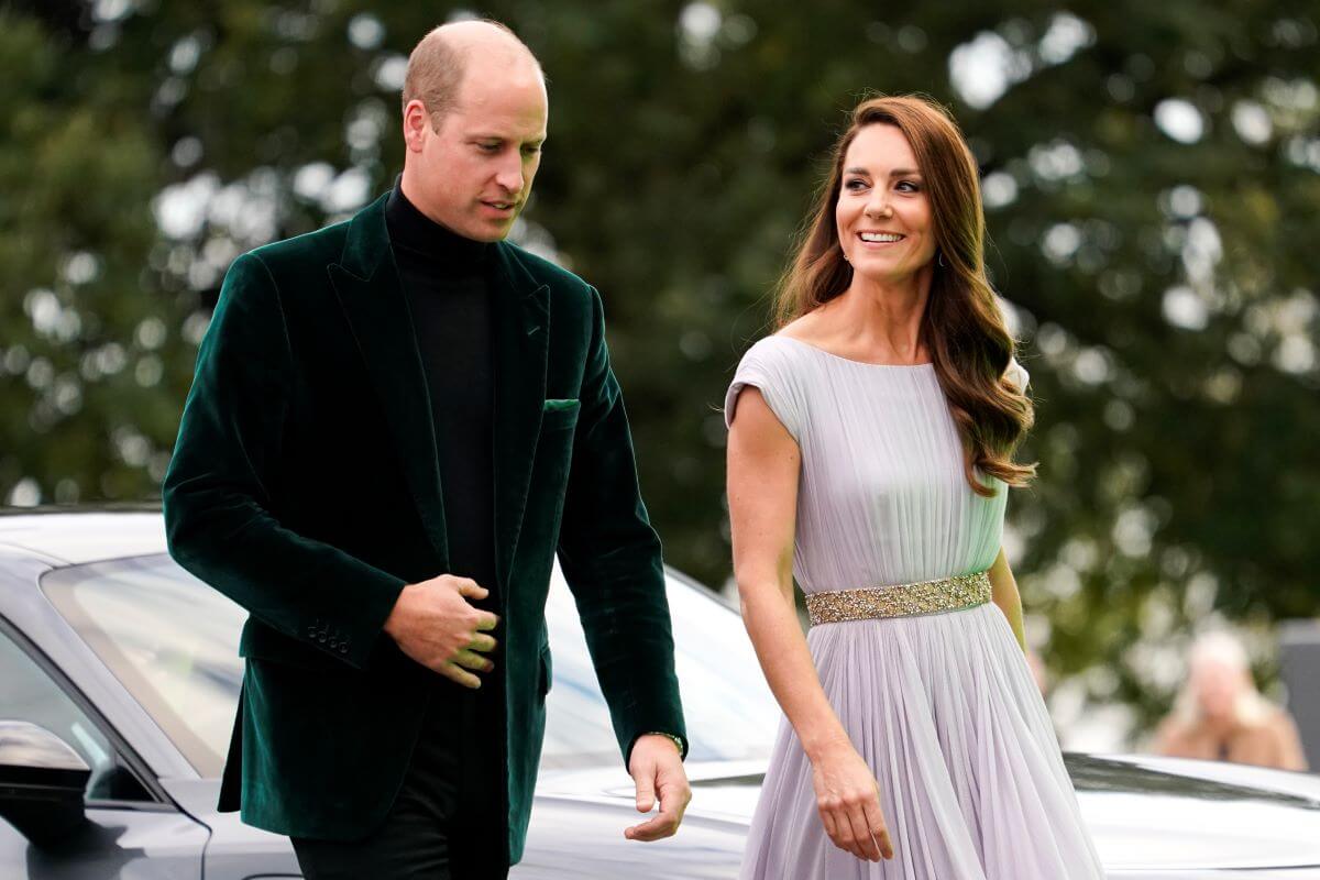 Prince William and Kate Middleton attend the Earthshot Prize in London