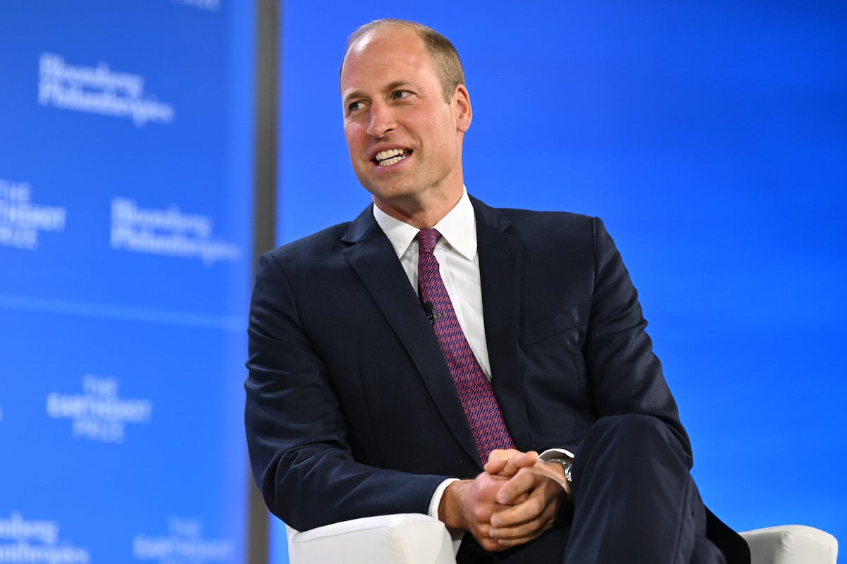 Prince William, who 'rolls his eyes' at 'The Crown,' per a biography, looks on