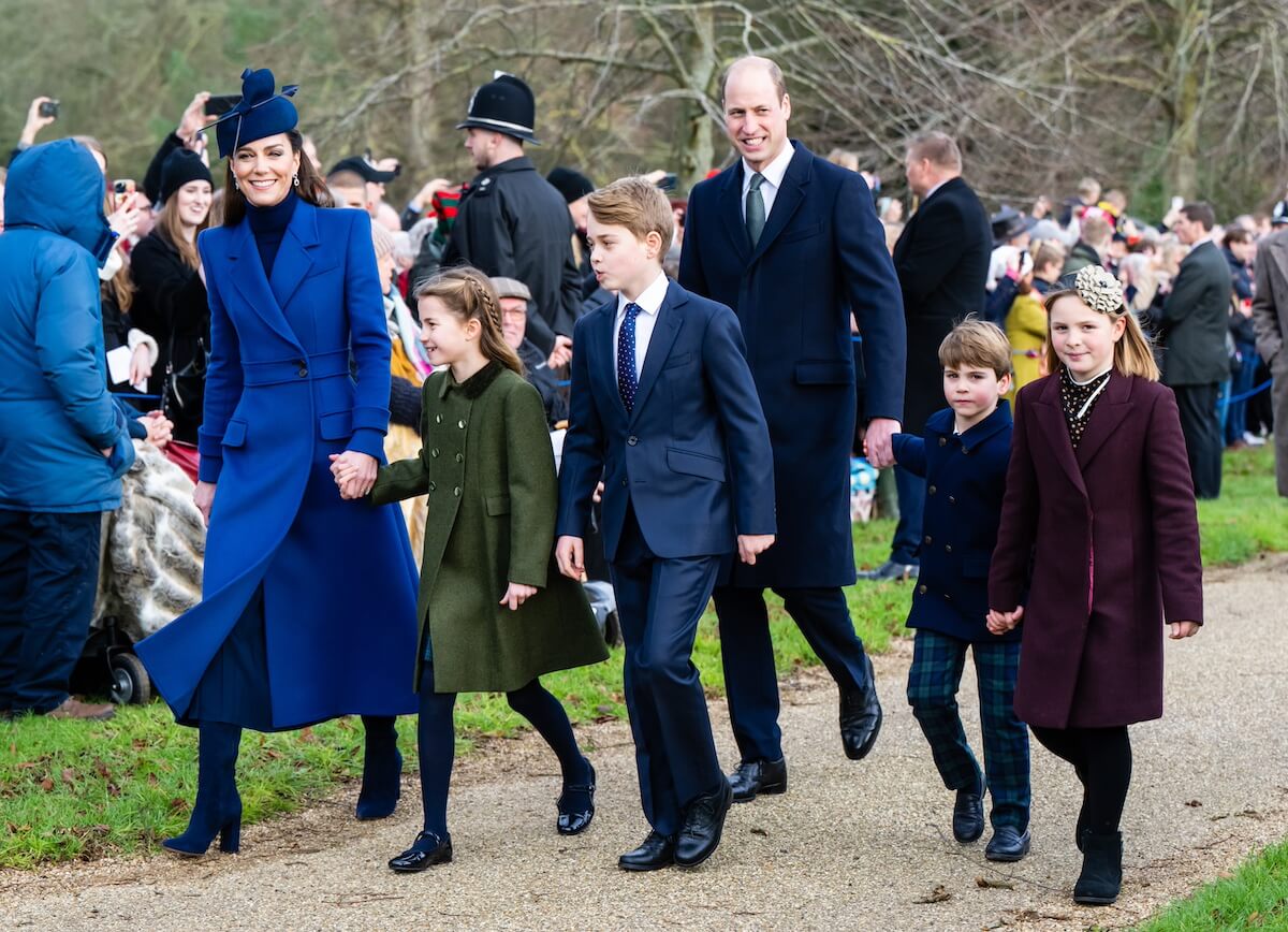 The Wales family plus Mia Tindall