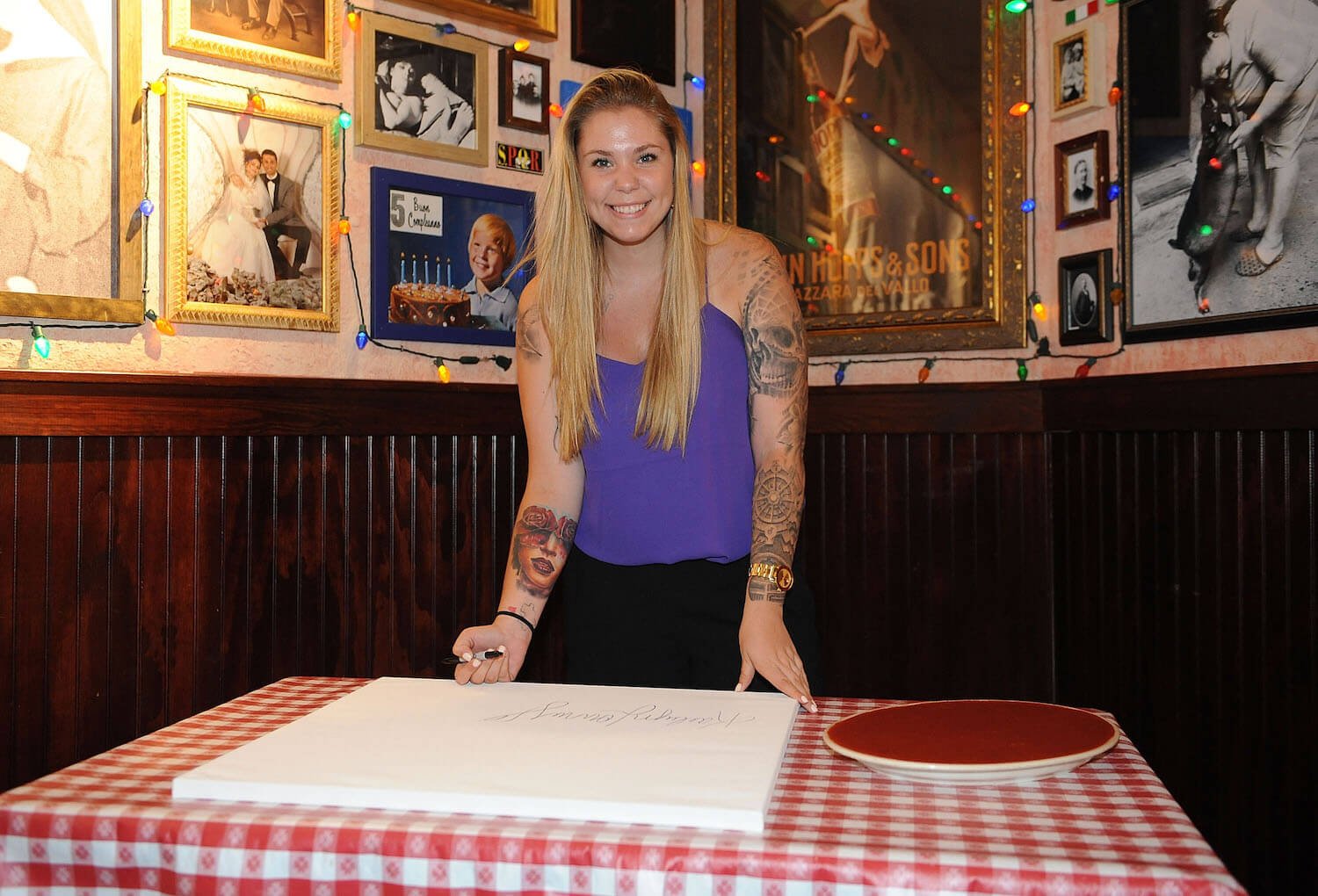 'Teen Mom 2' star Kailyn Lowry smiling at an event