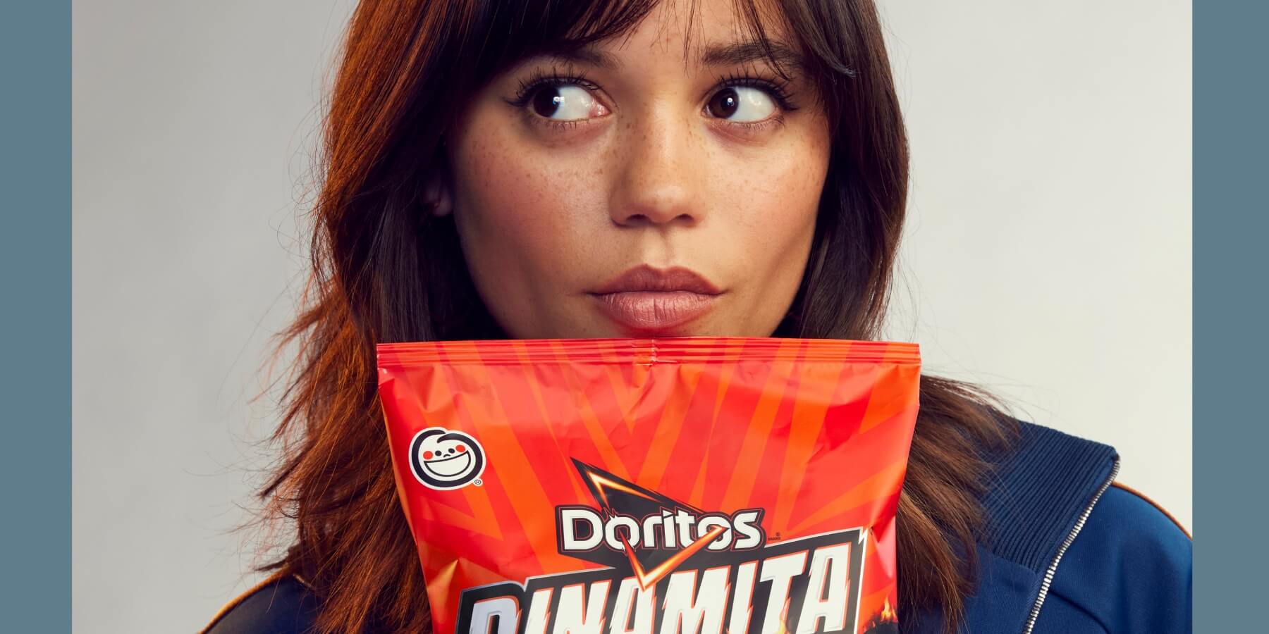 Jenna Ortega is hunting for Doritos in a new Super Bowl ad.